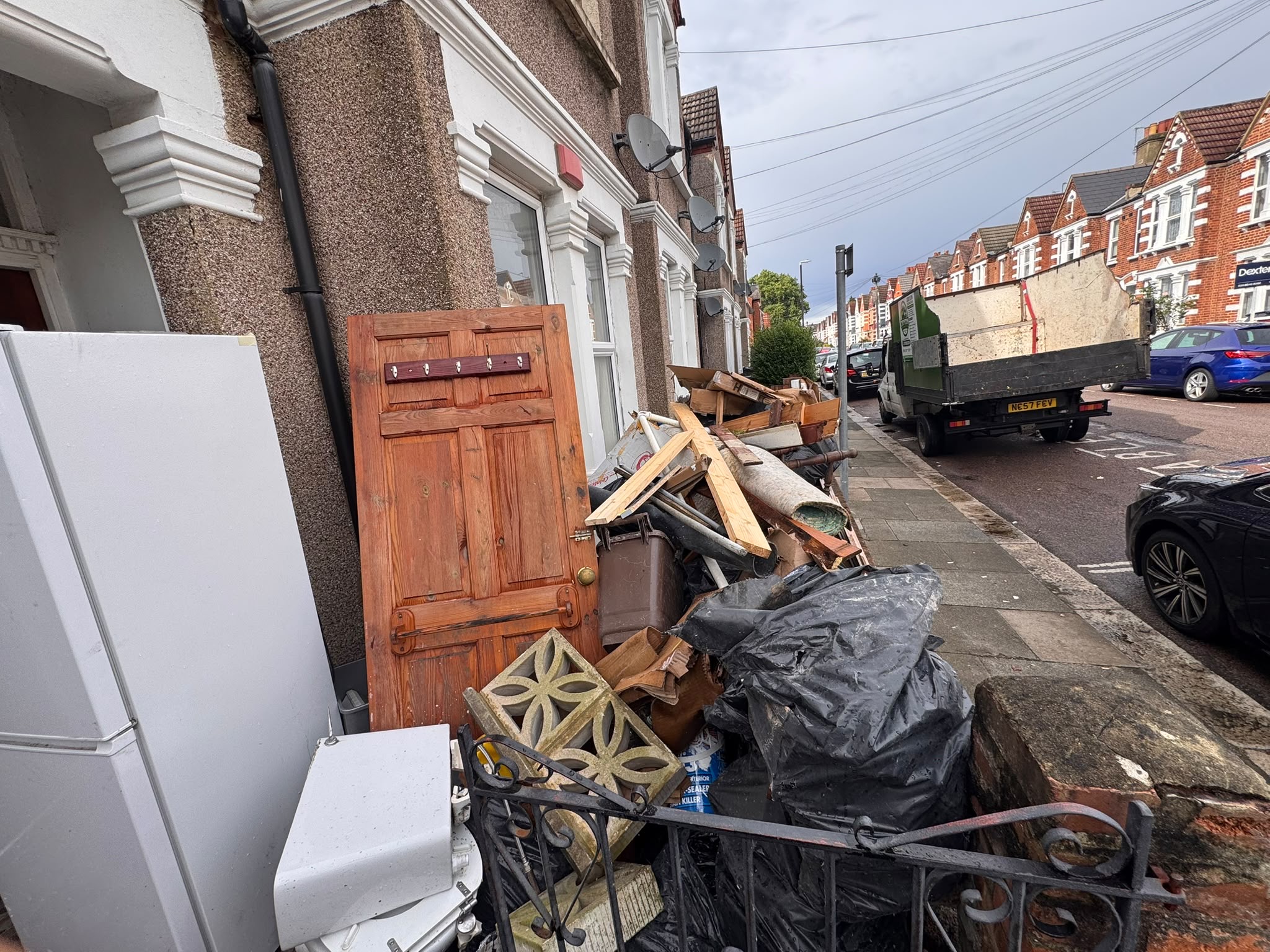 Rubbish clearance job in South London