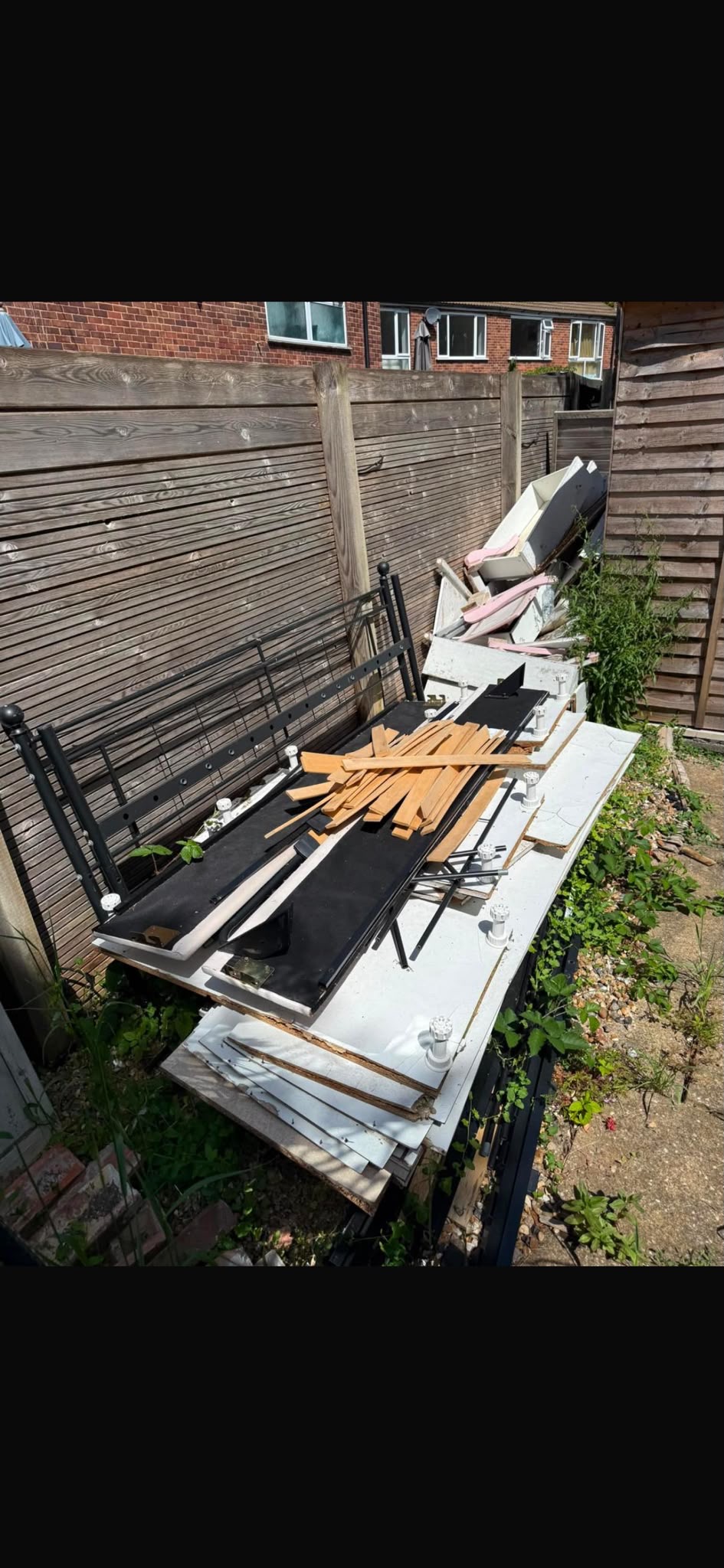 Garden rubbish clearance